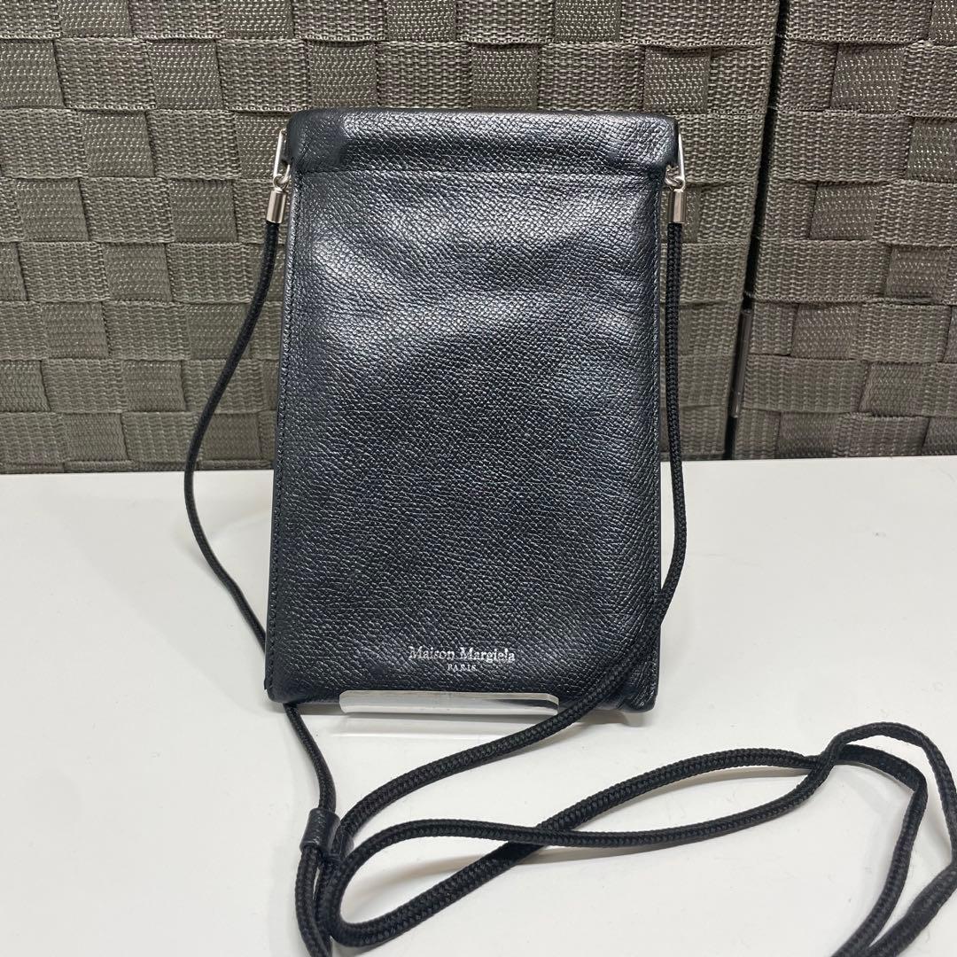 な*ず様 MAISON MARGIELA スマホショルダーバッグ サコッシュ　黒