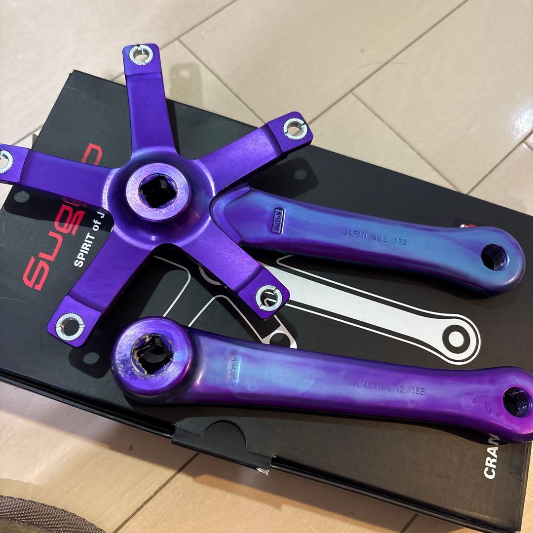 MASH MASHSF sugino75 クランクアーム 165㎜ スギノ