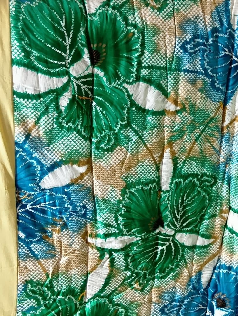 昭和　レトロ　モダン　掛け布団　和風