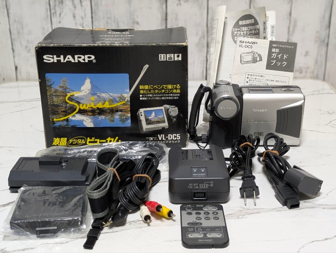 【豪華セット】SHARP　VL-DC5　MiniDV対応　タッチパネル