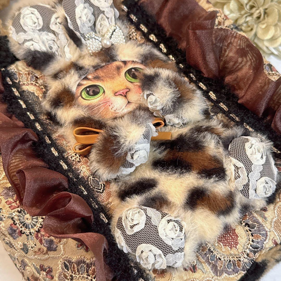 あ*き様 コヤンイサムチョン♡新作カフェオレ色インド刺繍リトルサンダーのトートバ