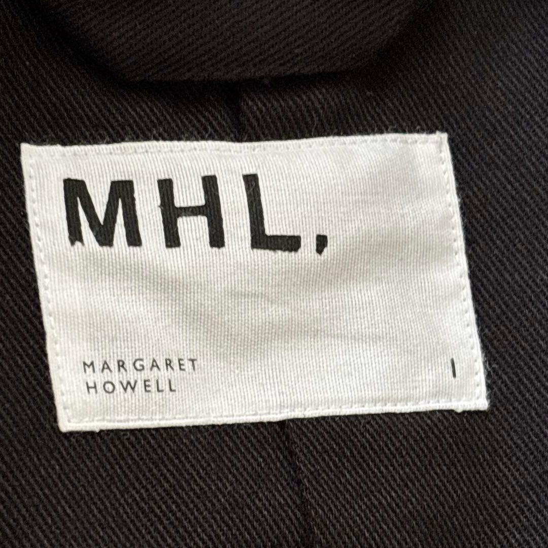 定価5.5万✨MHL. ロング BASIC WOOL MELTON COAT 紺