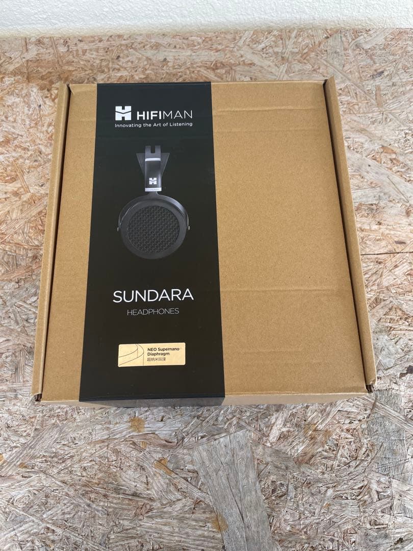 HIFIMAN SUNDARA オープンバック ヘッドホン 箱・ケーブル付属