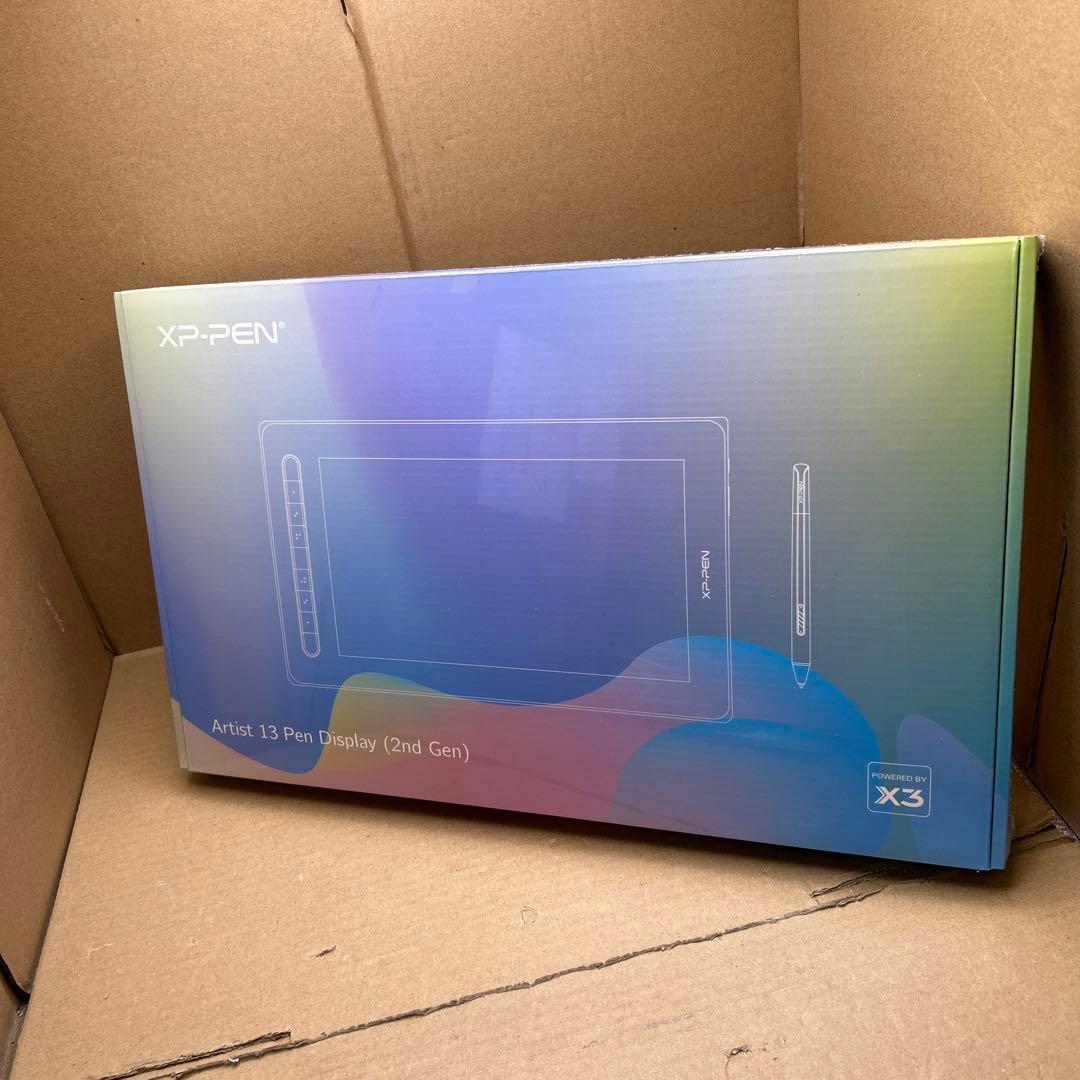 XPPen 液タブ Artist 13セカンド X3チップ搭載ペン　タブレット