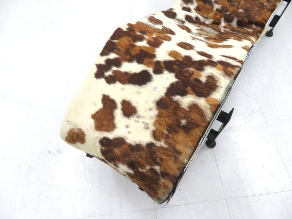 IDC大塚家具　コルビジェ　LC4　ハラコ　リクライニングソファ　シェーズロング