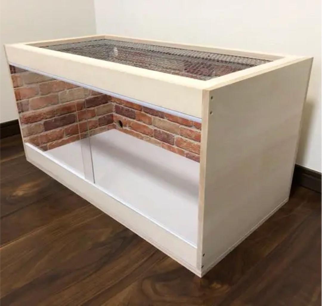 ハリネズミ用 木製ケージ 新品未使用 カスタムベースにどうぞ！