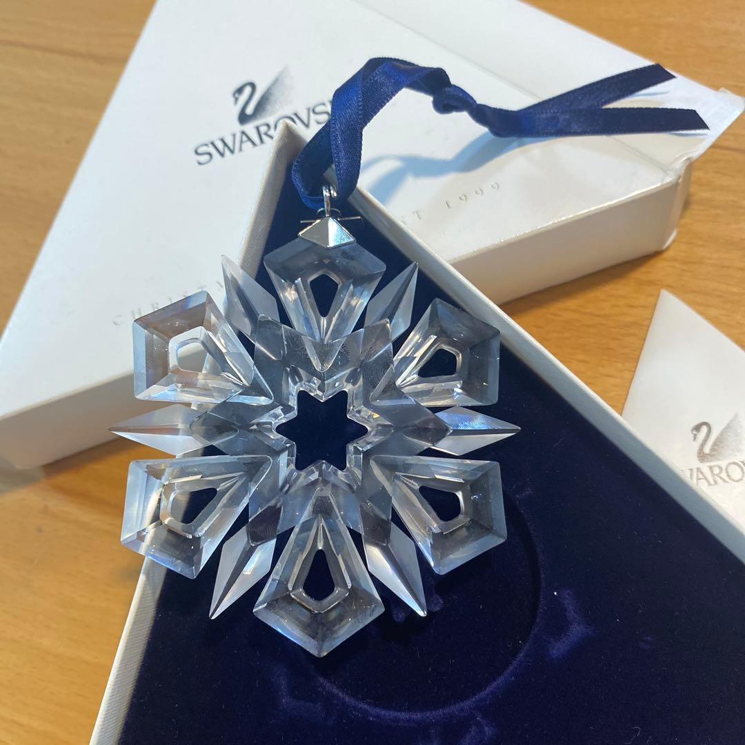 スワロフスキー　クリスマスオーナメント　1999年　希少