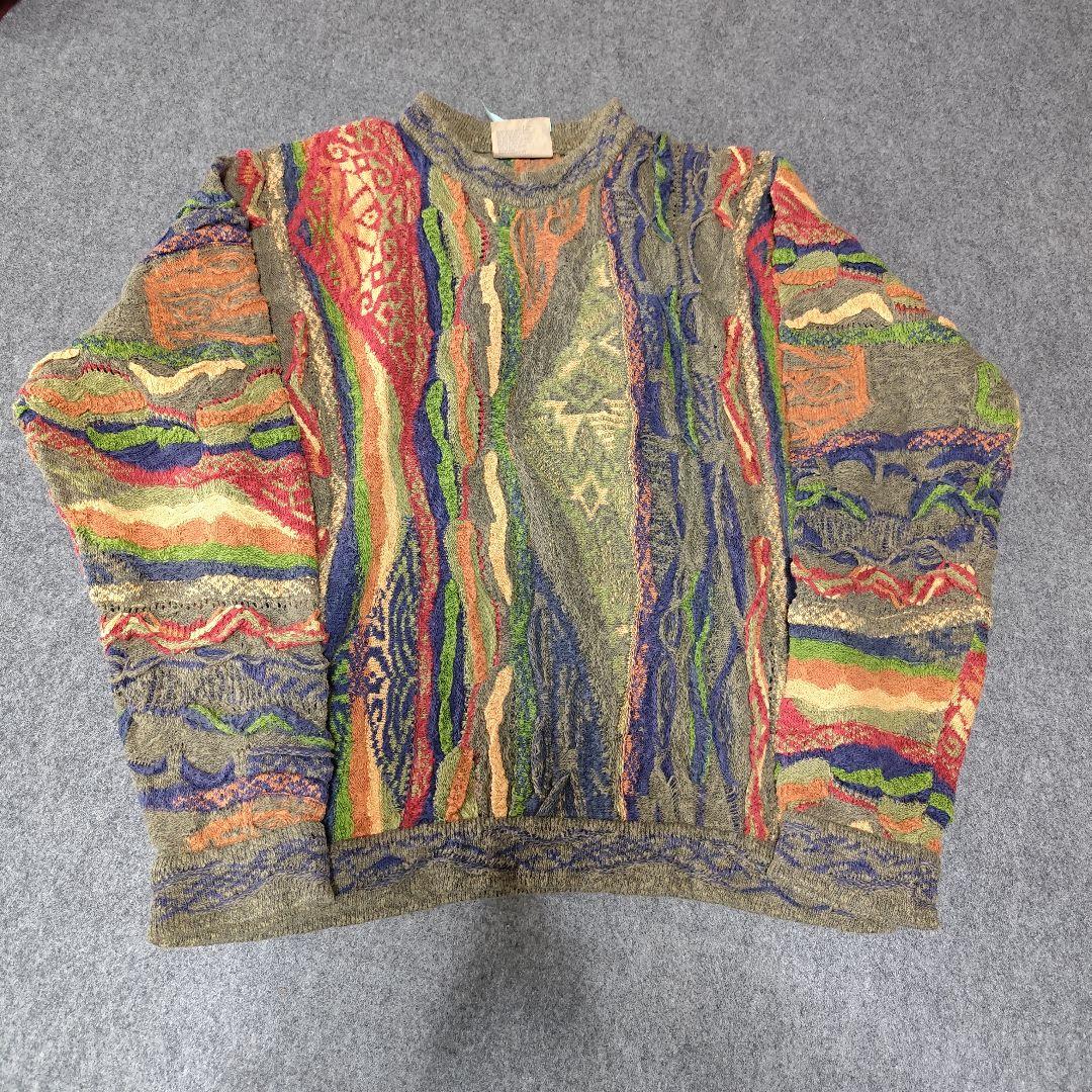 こ*ん様 COOGI Classic 3Dニット セーター リネン40% マルチ