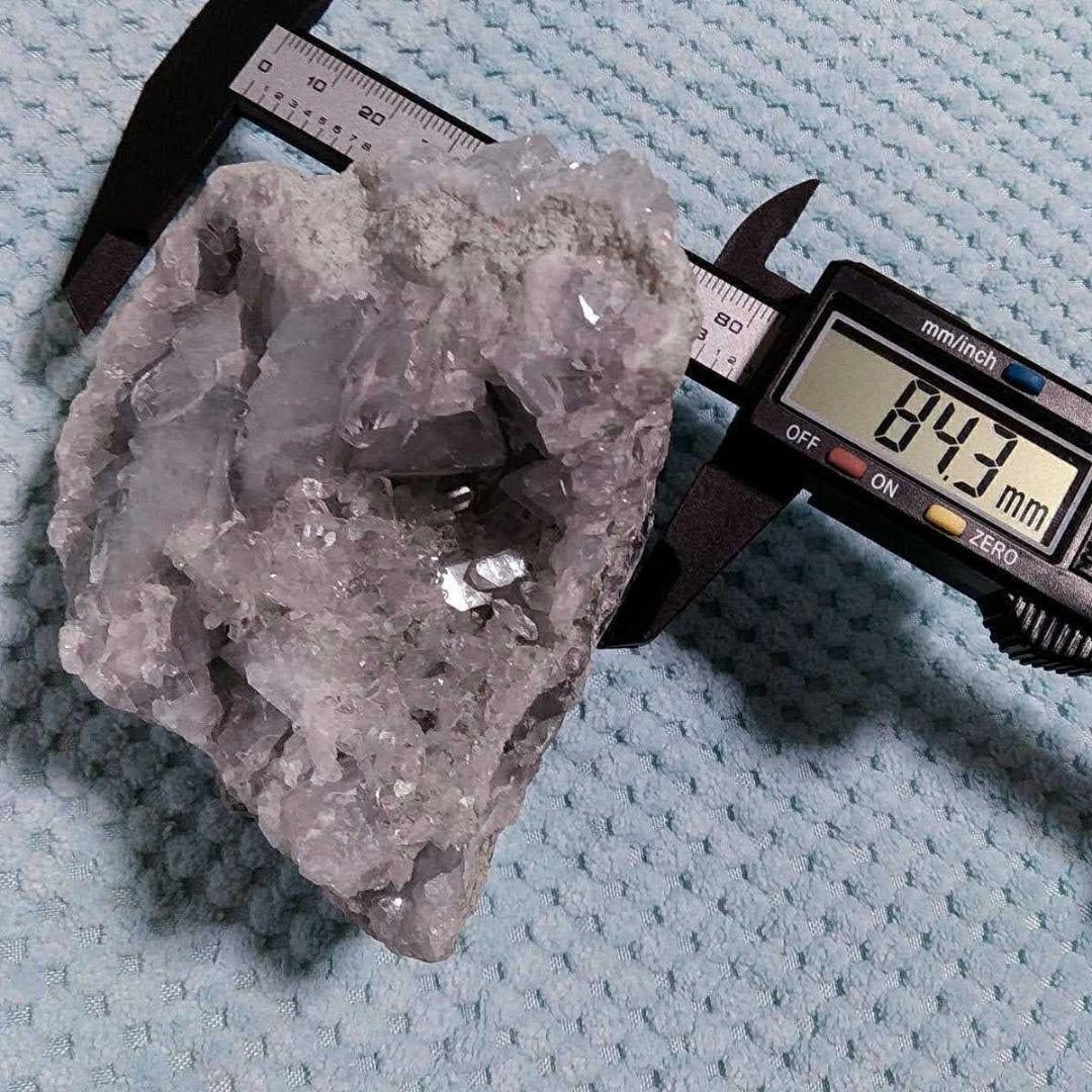 高品質 750g セレスタイト 天青石 セレスタイン 原石 クラスター ジオード