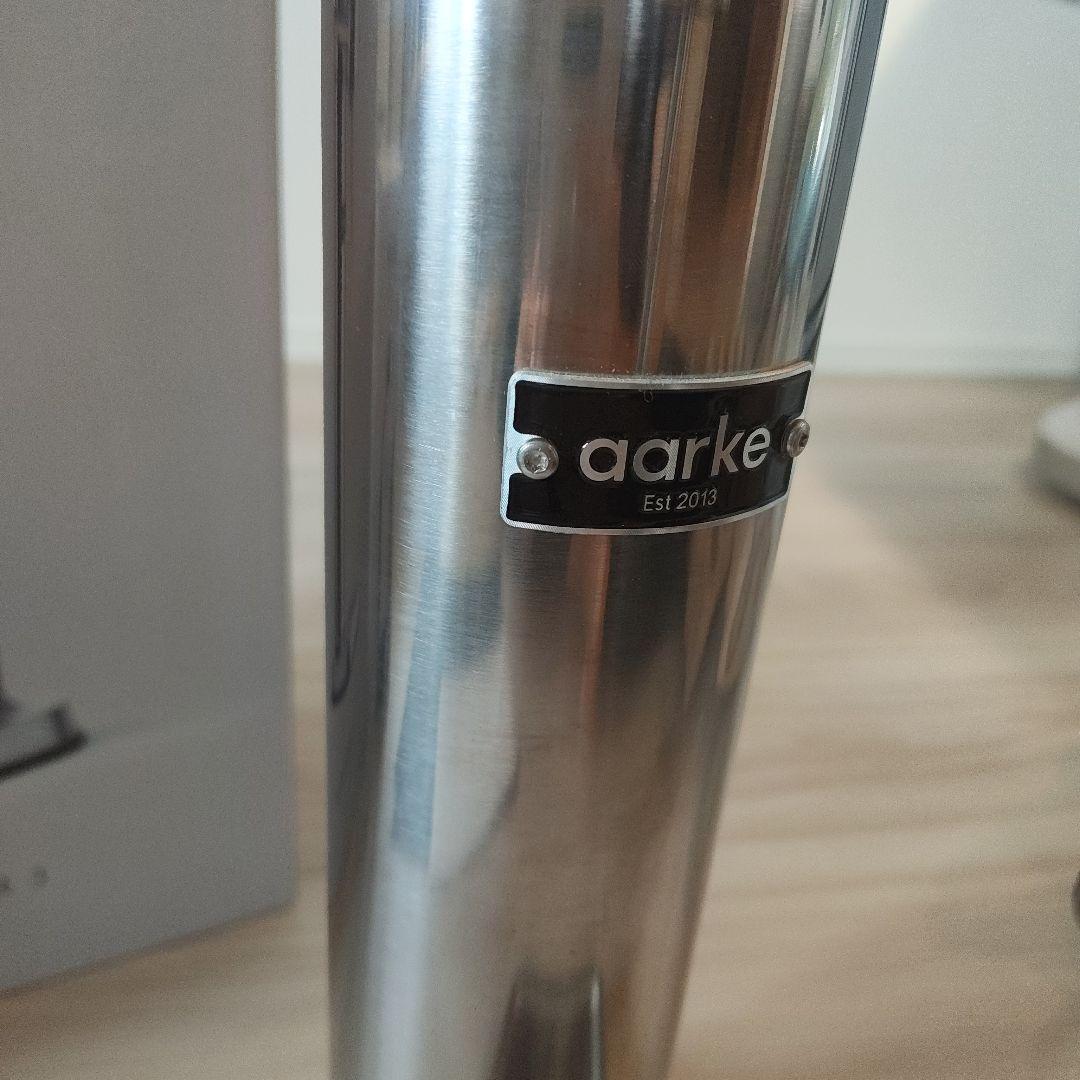 aarke Carbonator3 Steel Silver ガス付き
