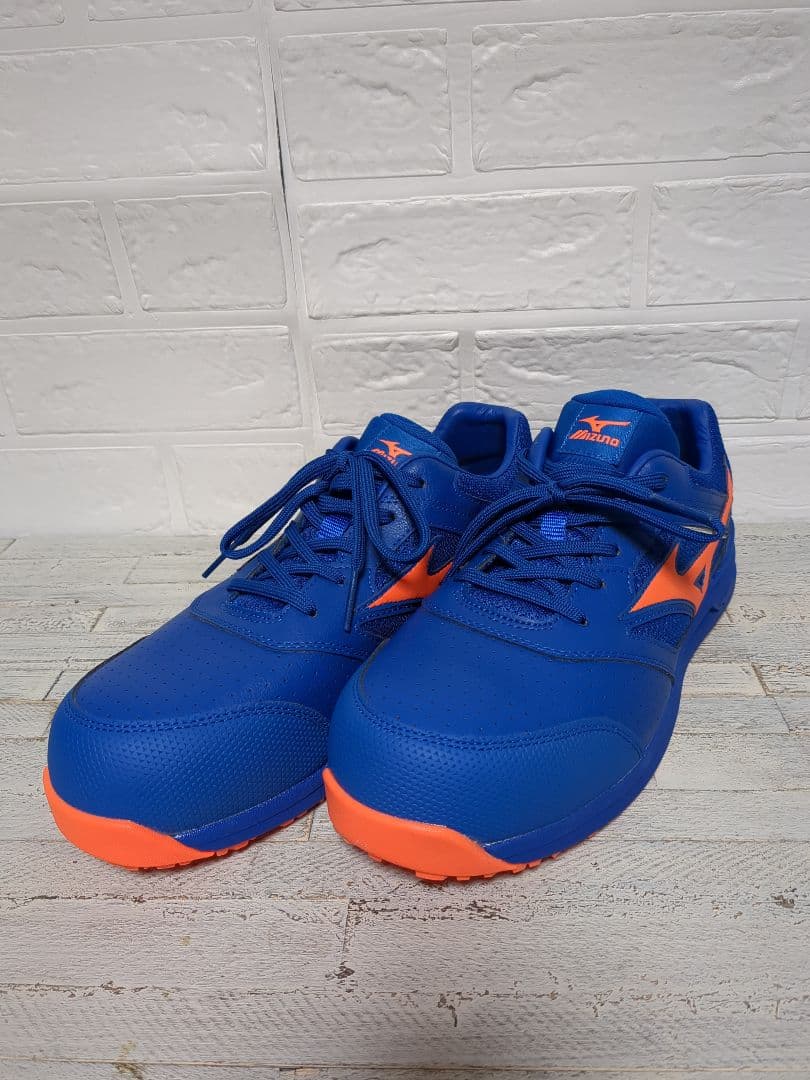 ★未使用級★MIZUNO ミズノ 安全靴 27.5 ブルー