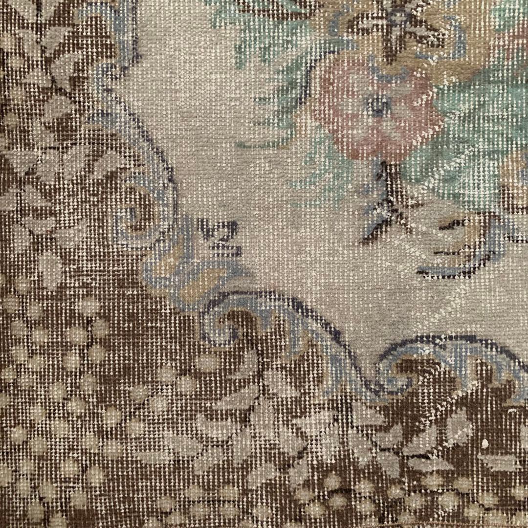 特大　超超大判　292✖️171テラコッタブラウン　トルコヴィンテージラグ