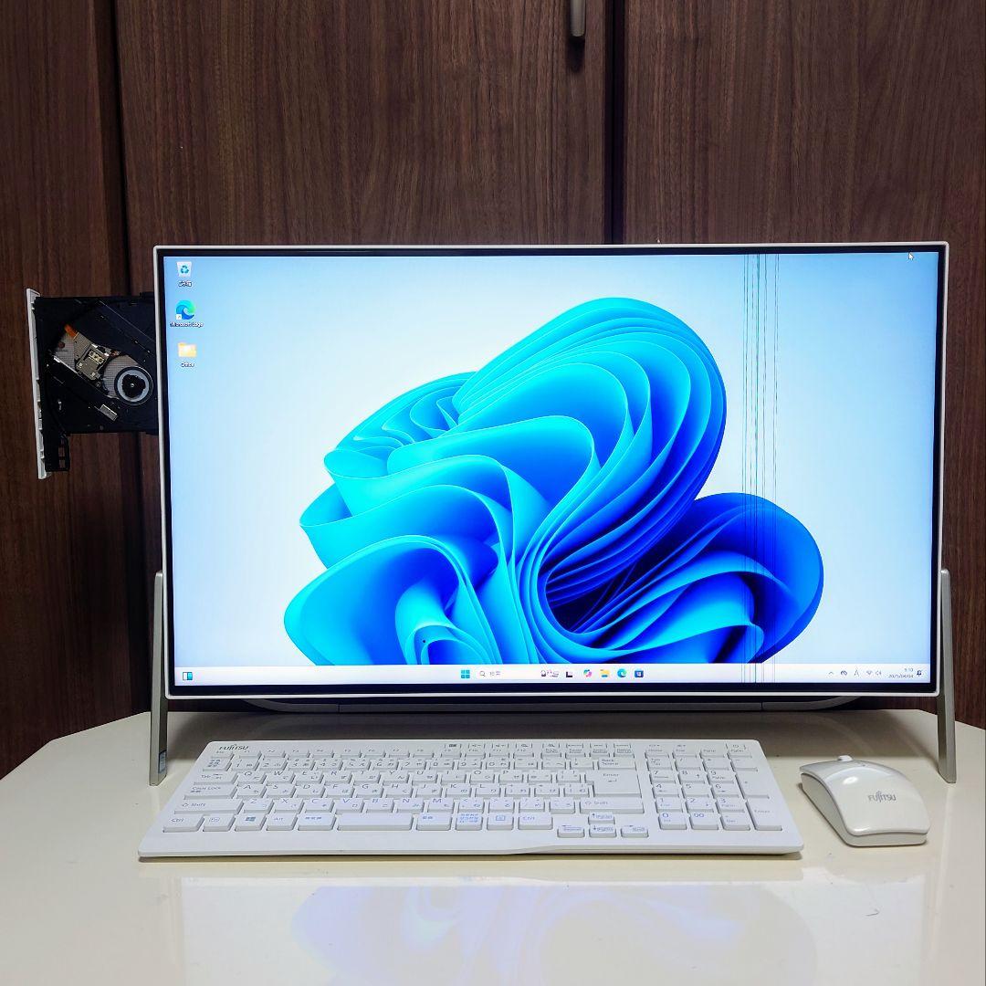 Windowsデスクトップ FUJITSU Corei7 8GB SSD256GB Office2024