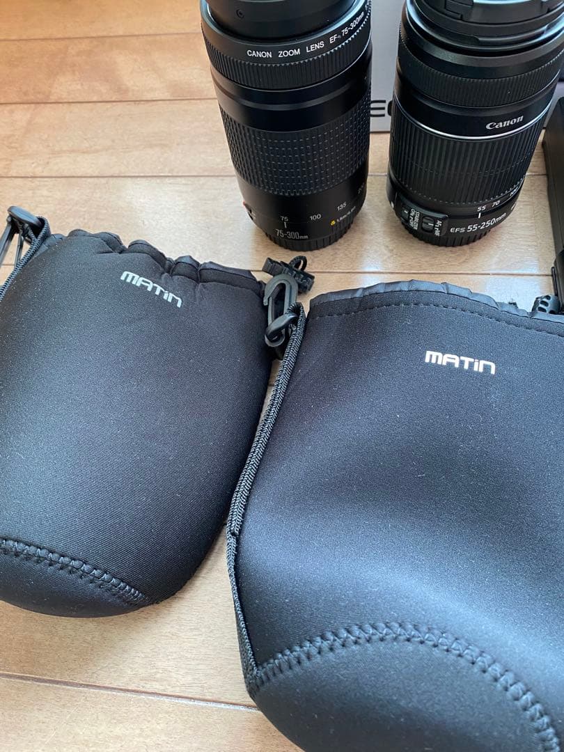 キャノン EOS 60D▪️望遠レンズ2本、標準レンズ1本　バッテリー2個付き