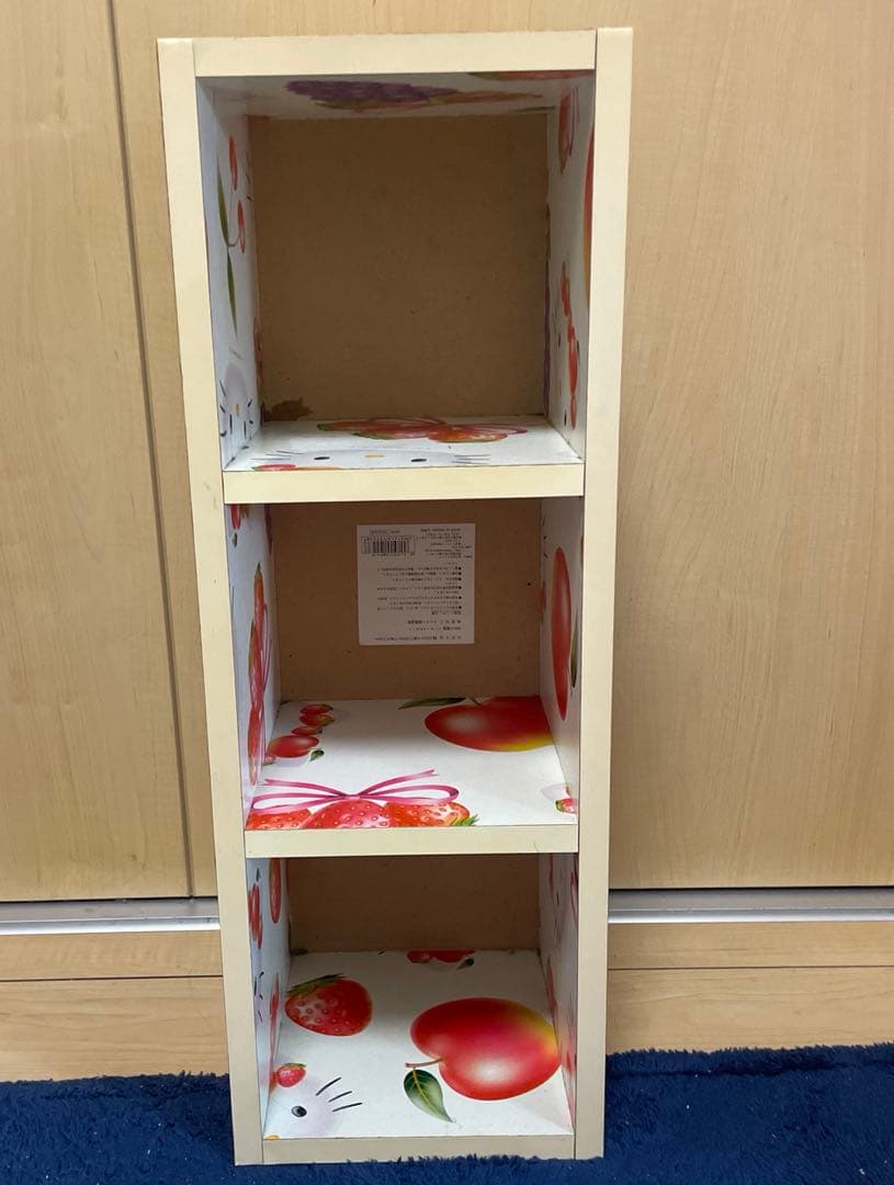 ハローキティ フルーツデザイン 収納棚