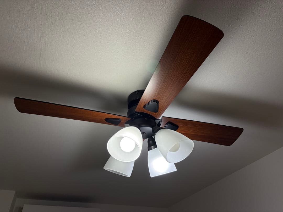 lowya シーリングファン　照明