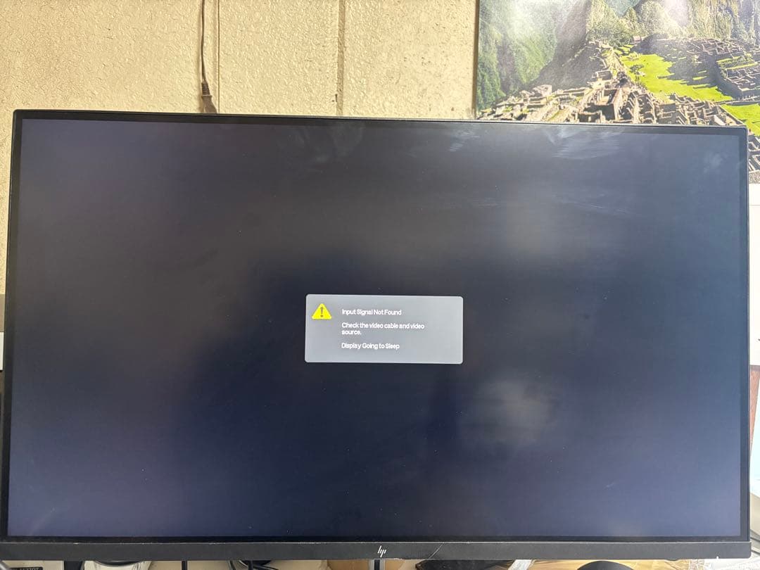 HP S270N 27型液晶モニター 27インチ　現状品