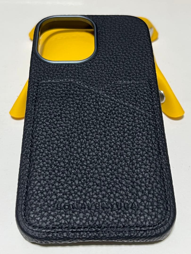 BONAVENTURA iPhone16用ケース ブラック