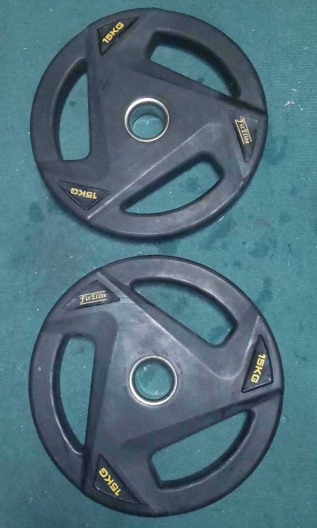 オリンピック プレート フィット エリート 15kgプレート2枚