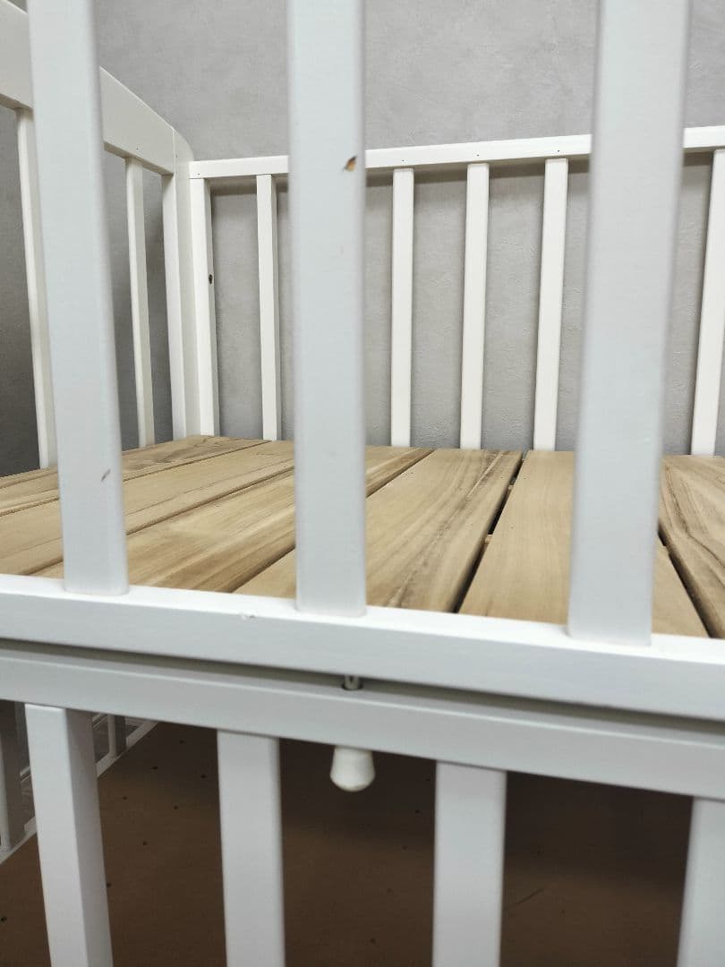 【直接引き取り限定】カトージ ベビーベッド タチベッド