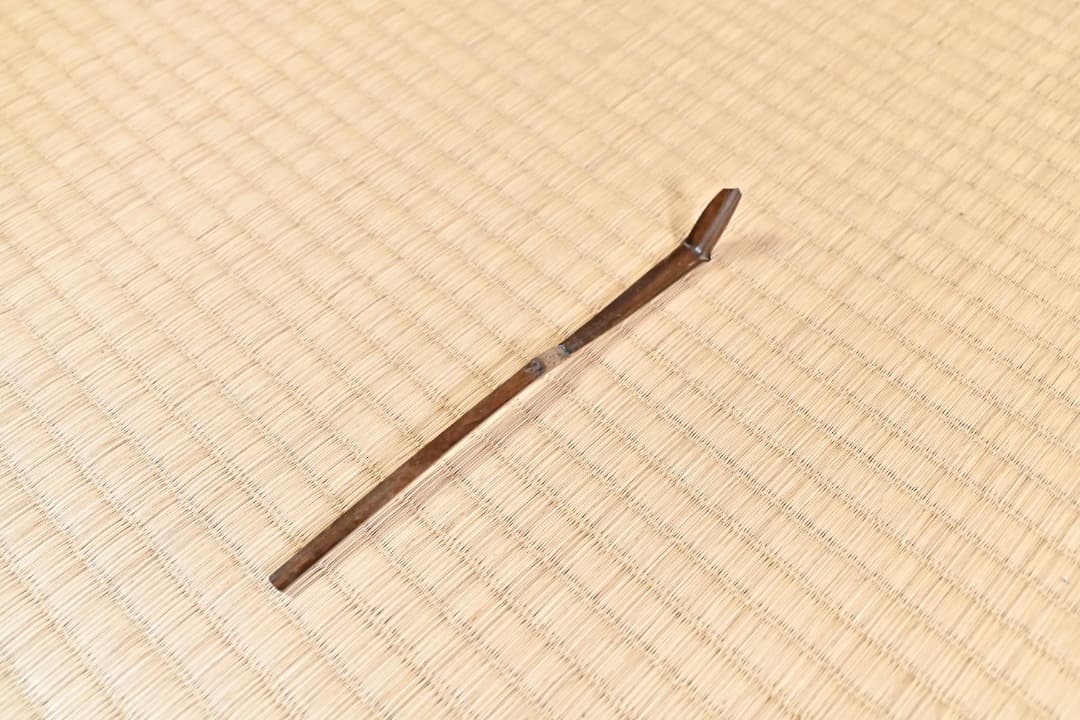 竹茶杓 誡堂「庵の友」　091