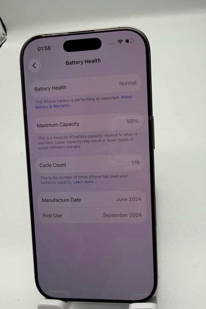 [デモ機種△]3N746J/A [美品]iPhone 16 pro 256GB