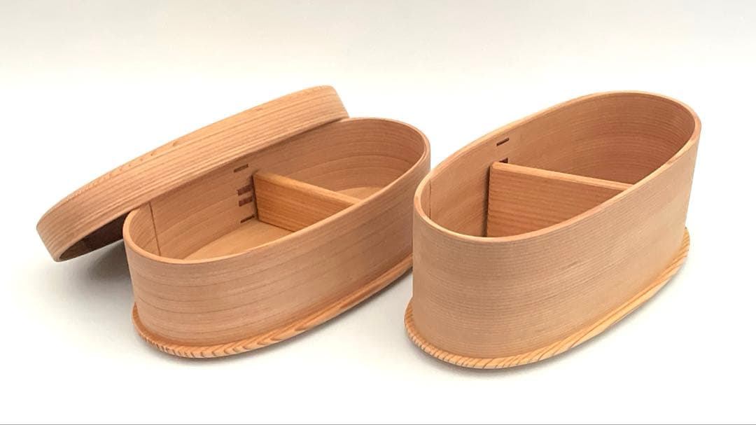 柴田慶信商店　おさなご弁当箱　二段　未使用