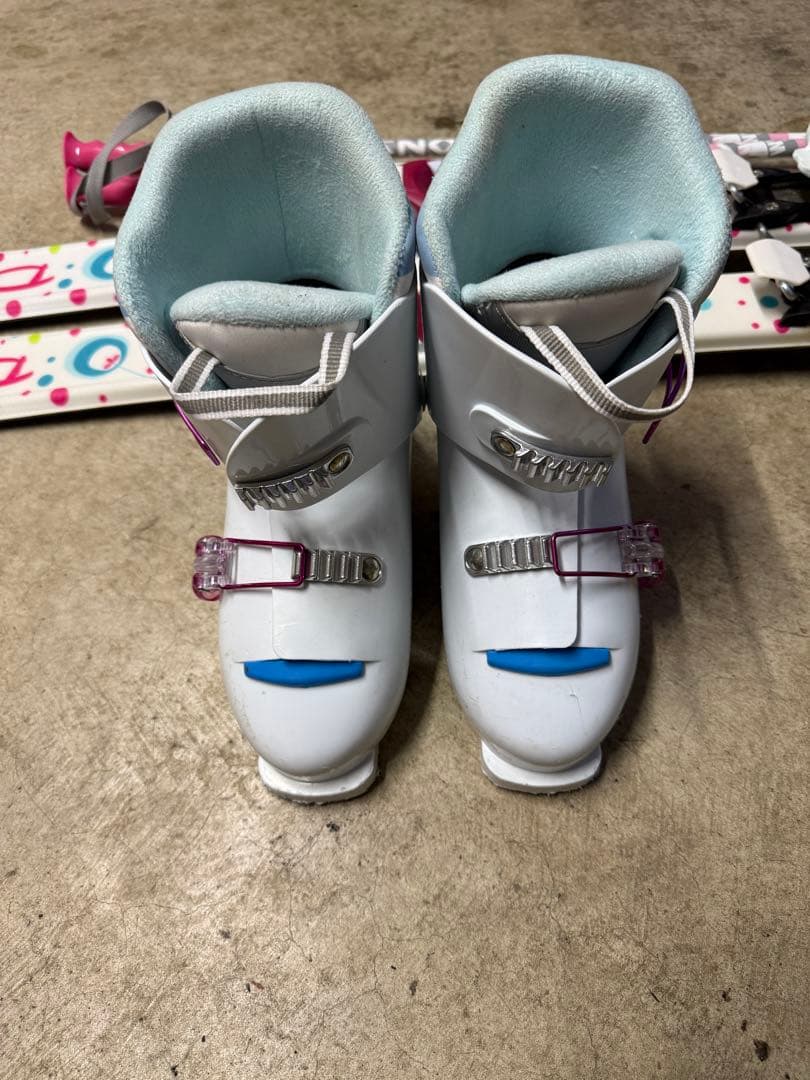 キッズスキー　3点セット　140㎝　子供　ダイナスター　女の子