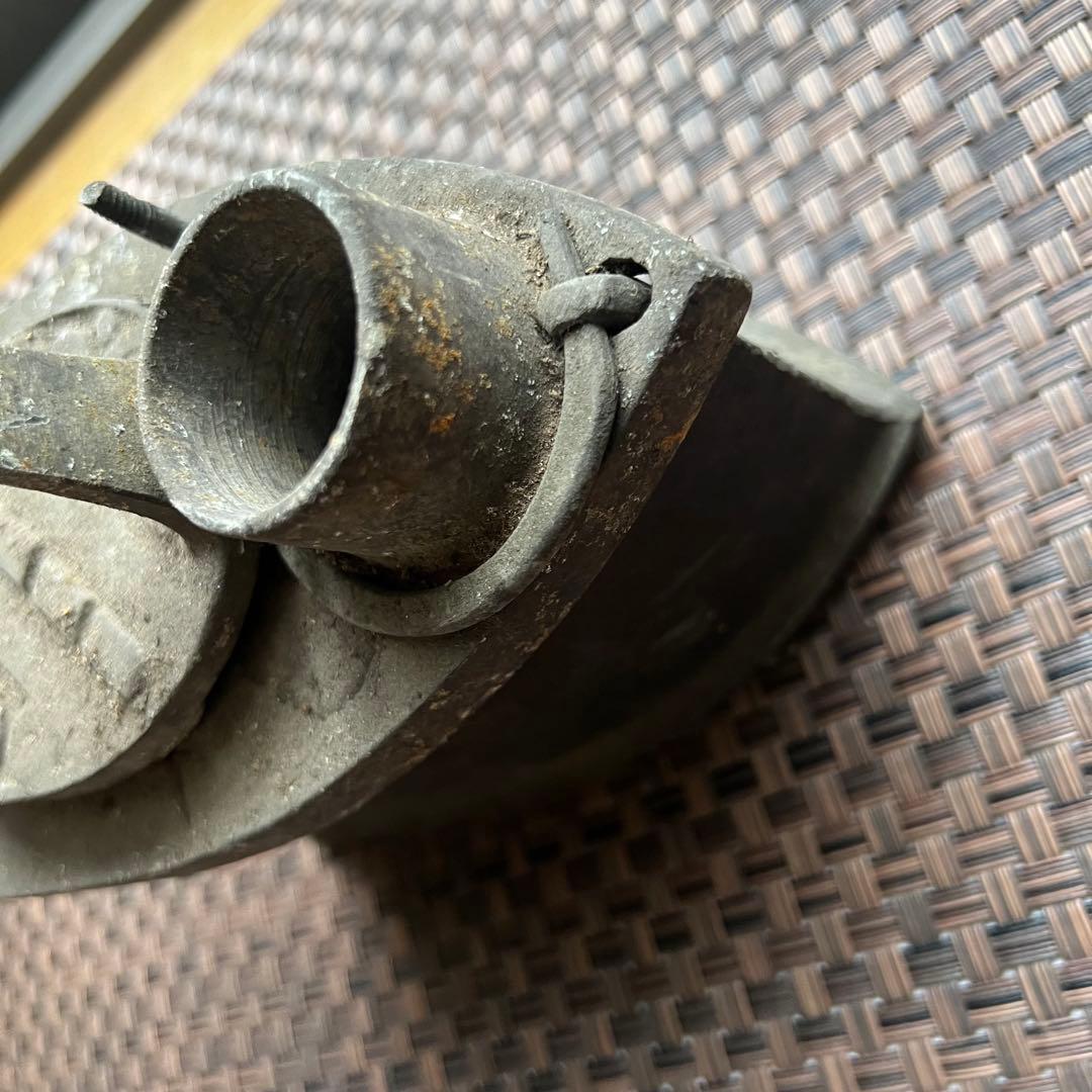 激レア 大正時代 アイロン 骨董品 アンティーク ヴィンテージ 古道具