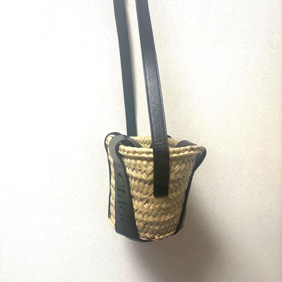 【最終お値引‼️新品未使用】クロエ CHLOE クロエ　スモール かごバッグ