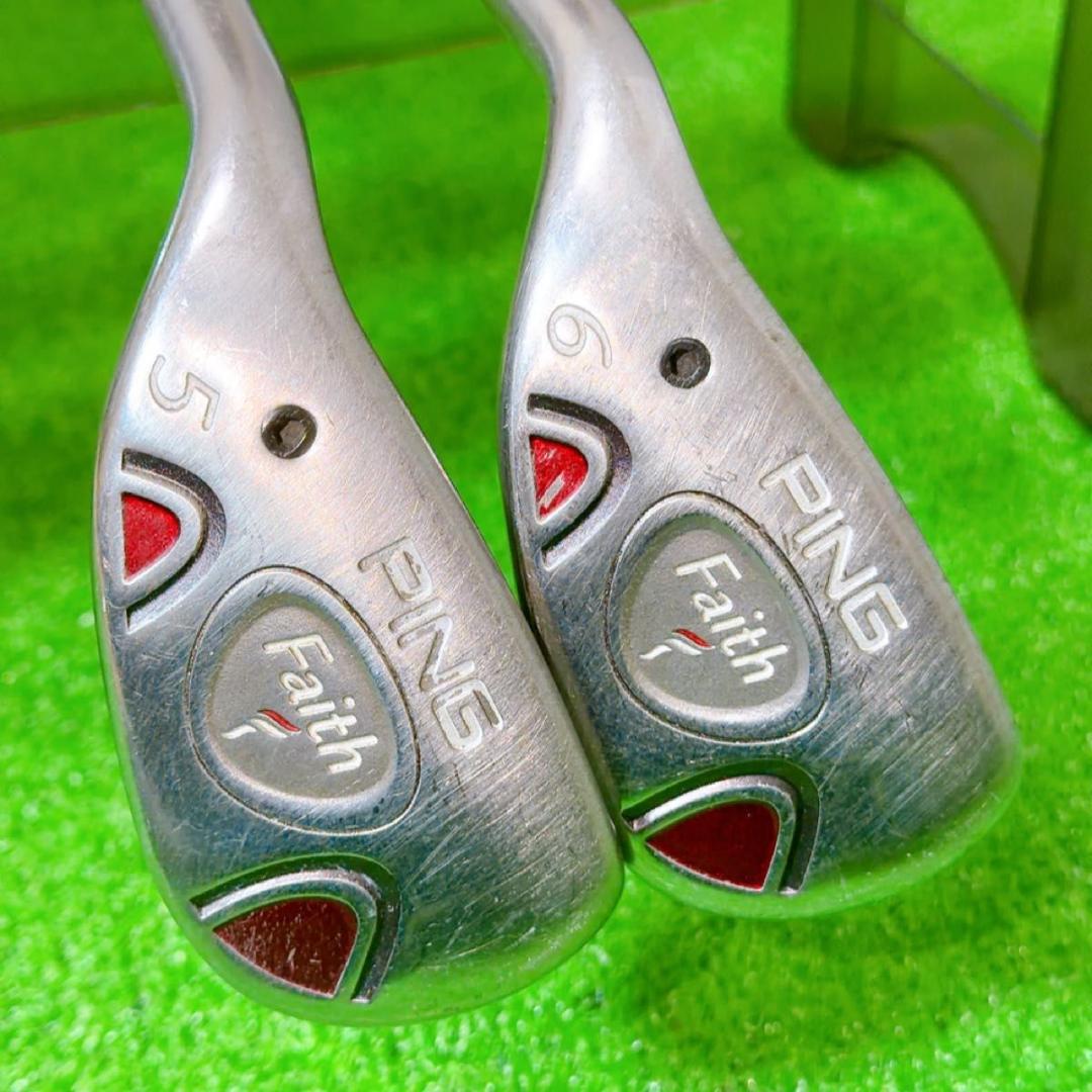 PING ピン Faith ユーティリティ　U5 U6 レディース　レフティ　左