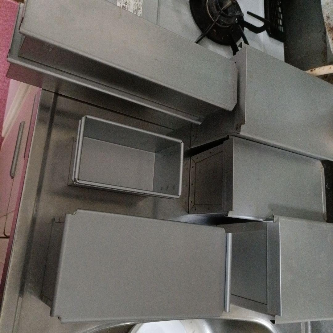 シルバー 金属製 パン型 複数サイズ