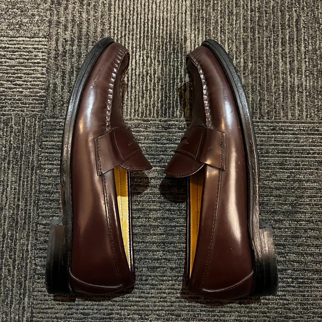 美品 Brooks Brothers ブラウンローファー 9D