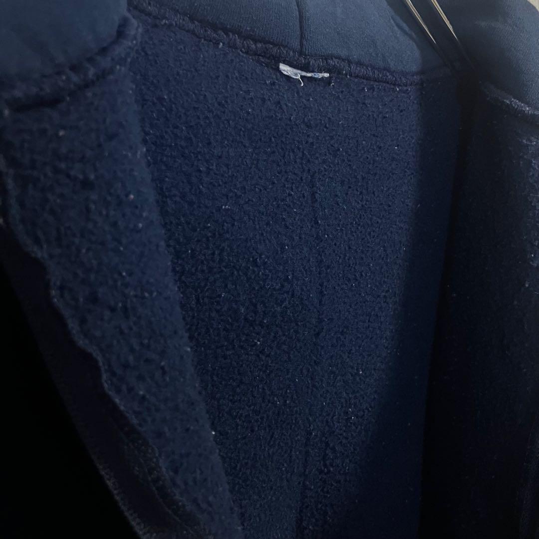 ラッセルアスレチック90sUSA製フルジップパーカーM相当ブランク無地ソリッド