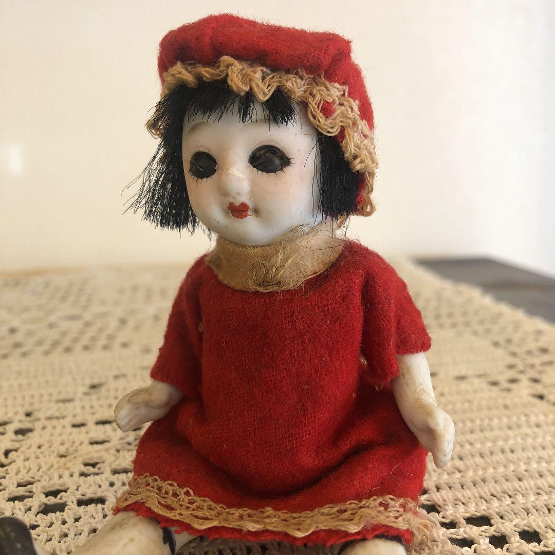 アンティーク　オールビスクドール