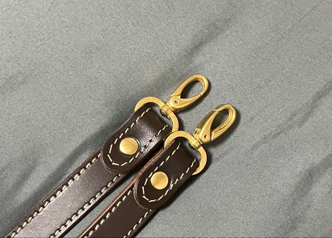 PORCO ROSSO 口枠 ショルダーバッグ ブラウン