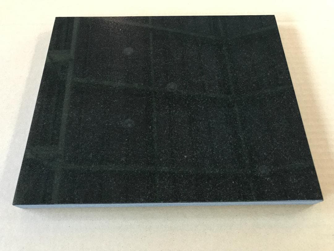高級 天然黒御影石　オーディオボード　●400×375×30●　送料無料