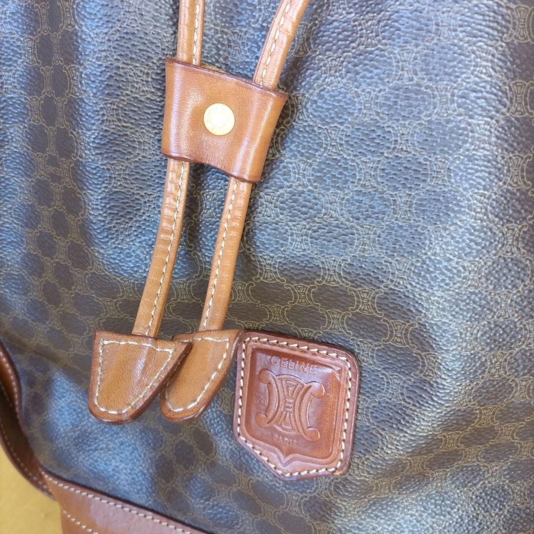 CELINE セリーヌマカダムバケットバッグ