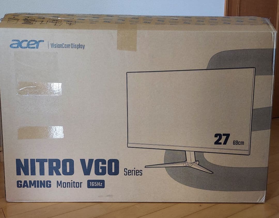 Acer ゲーミングモニター VG270Sbmiipfx 27インチ 165Hz