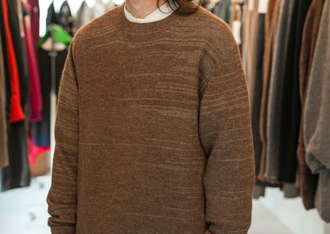 【MAATEE＆SONS】RB ALPACA カシミヤミンク SS天竺