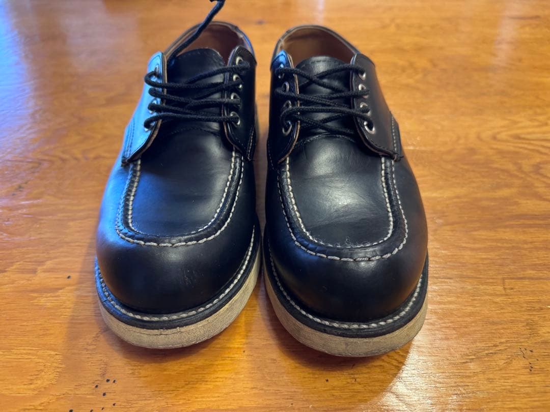 RED WING 黒 オックスフォード ローカット 9D