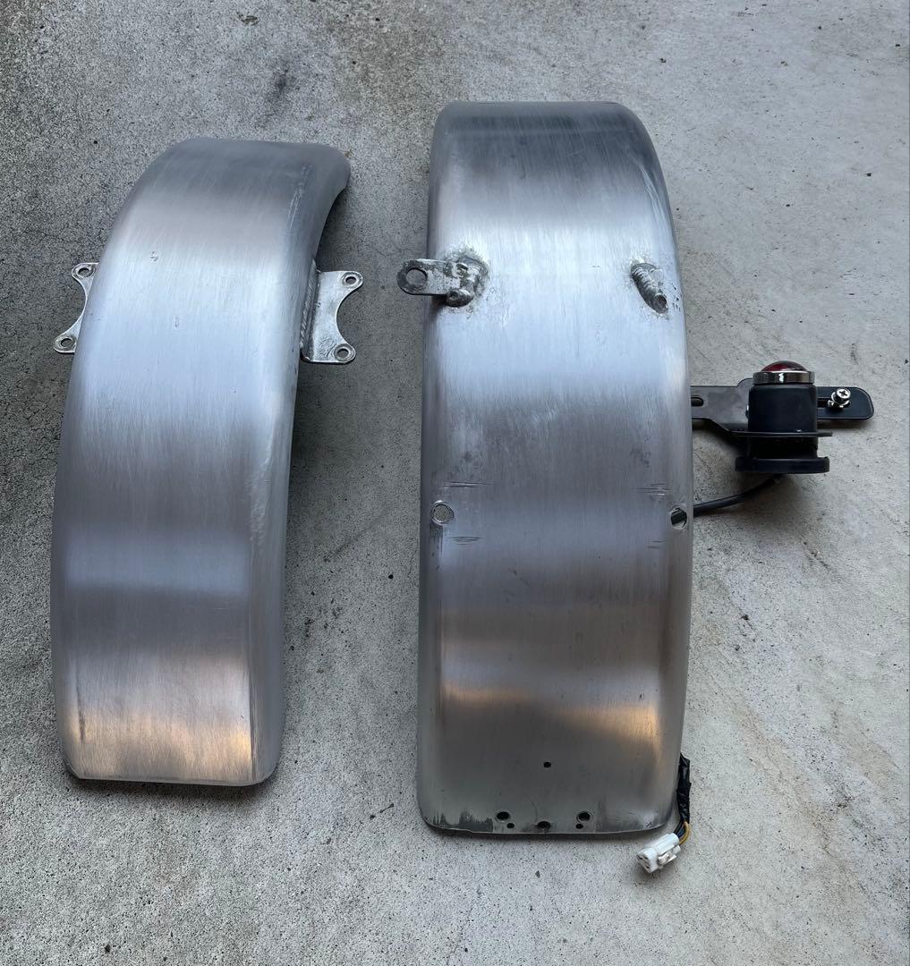 TW200/225 アルミフェンダー 前後セット