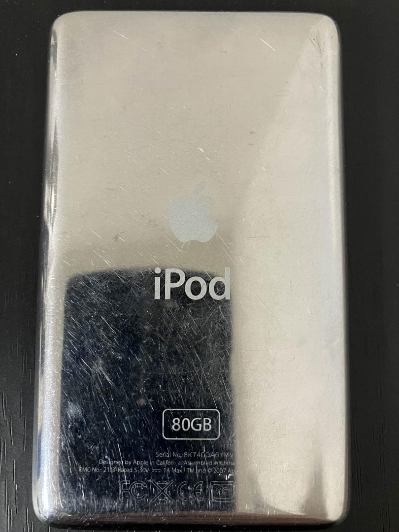 ポータブルプレーヤー iPod classic 80GB