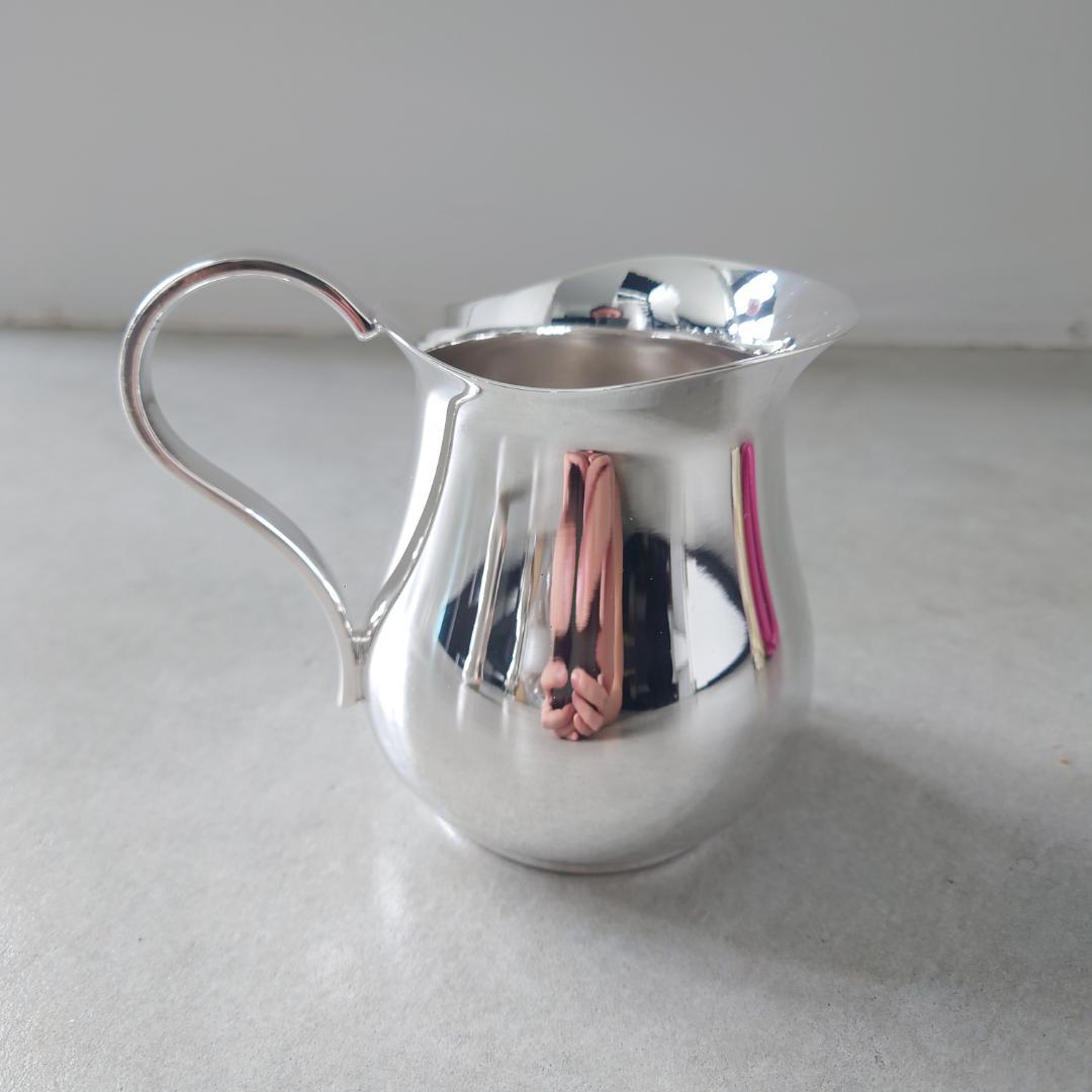 美品 クリストフル アルビ ミルクポット クリーマー ミルクジャグ