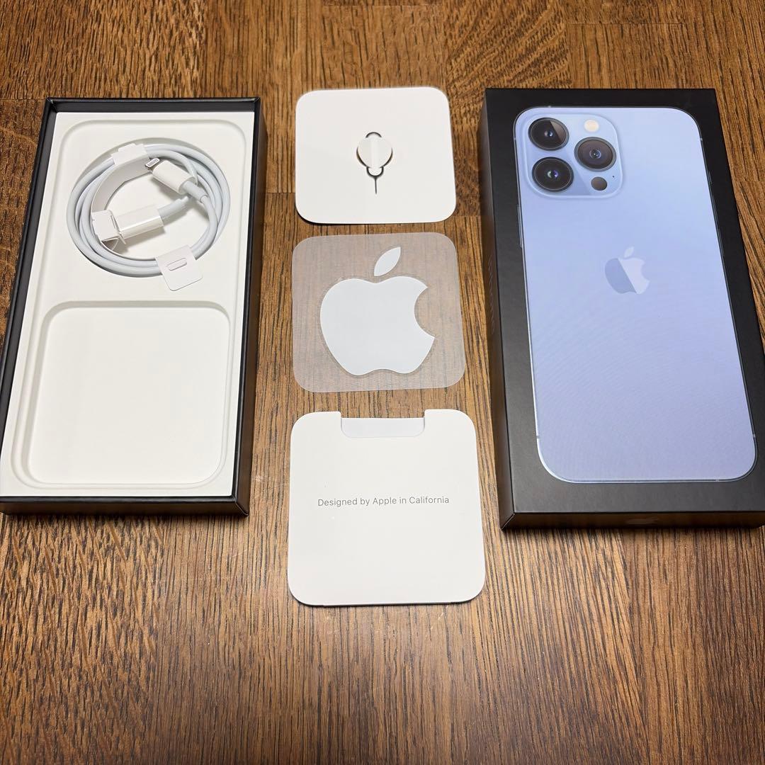 「美品」　iPhone13Pro 512GB シエラブルー　simロックなし