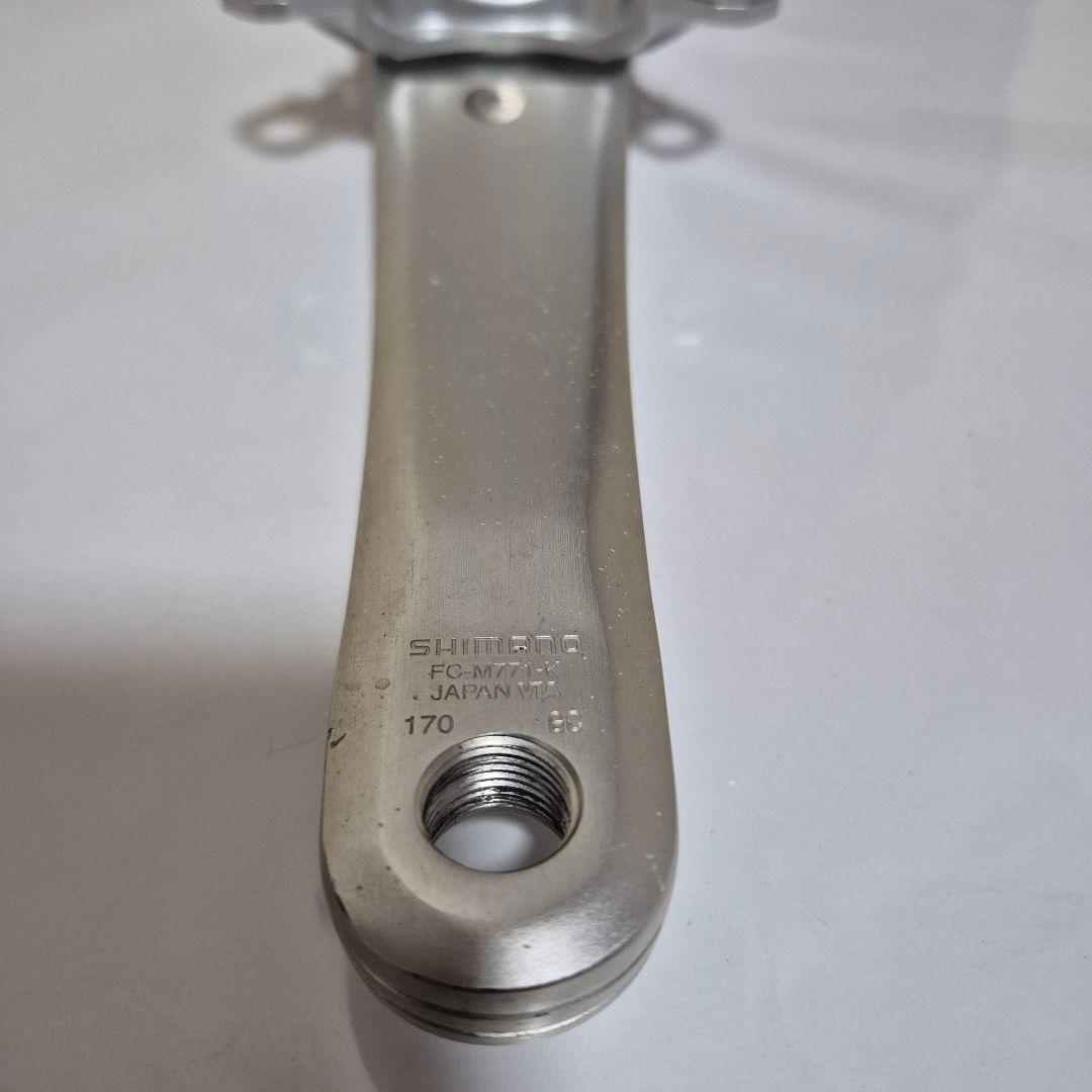 中古使用品　Shimano Deore XT クランクセット