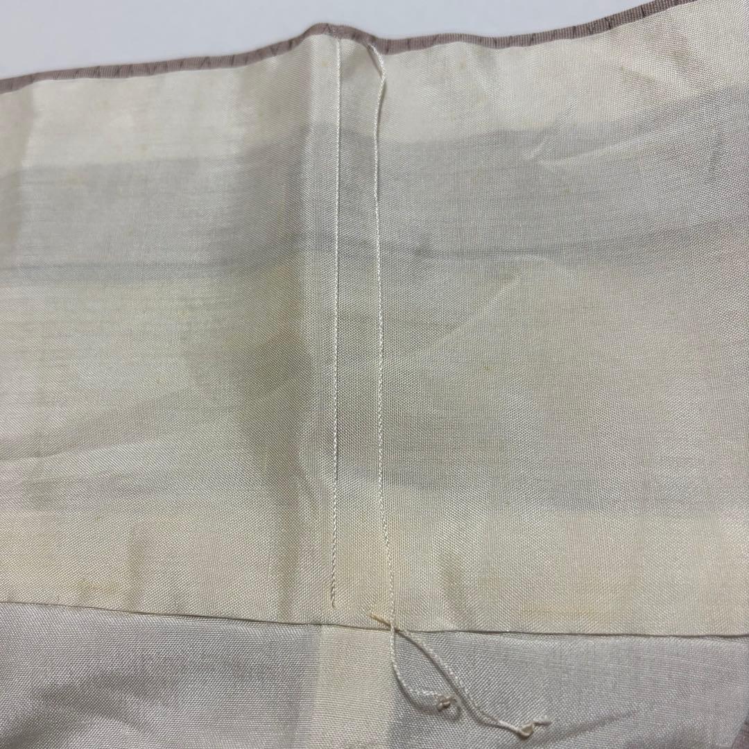 ヨ*ー様 正絹　色無地　フルセット　袷　卒業式　入学式　七五三　オ-24