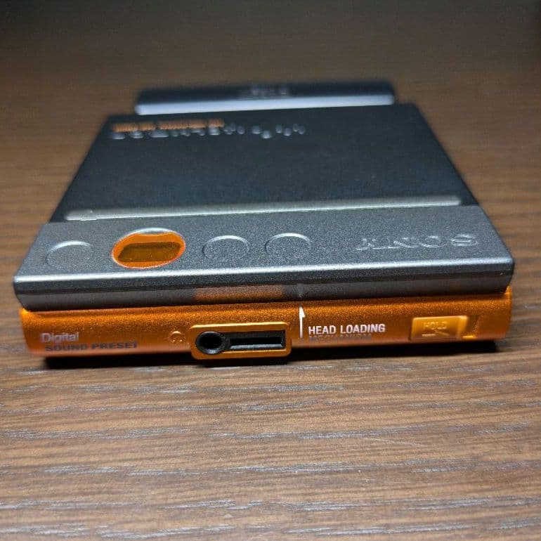 SONY ウォークマン MZ-E800 ポータブルMDプレーヤー ブラック