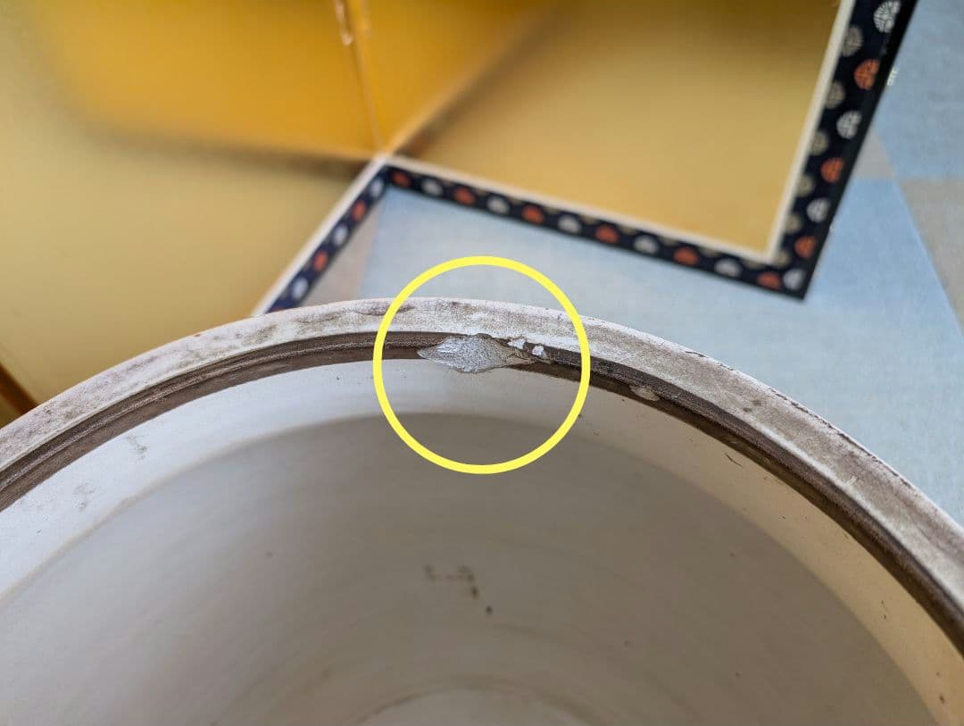 古美術　金魚鉢　水鉢　火鉢　睡蓮鉢 メダカ鉢 大型　薩摩