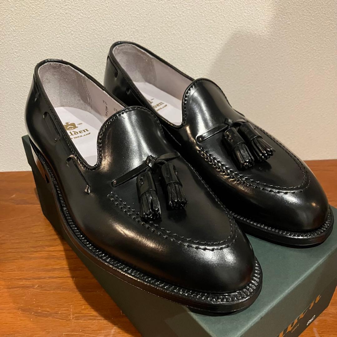 ☆未使用品☆ Alden 664 US8.5D / ブラックコードバン 付属品有